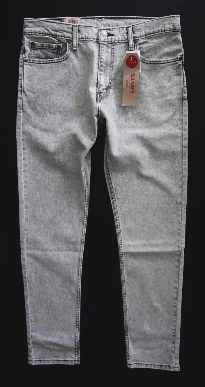 Levi's Mens 512 Slim Taper Hunk Gray Acid Wash Stretch 288330176 Jeans 29 x 32